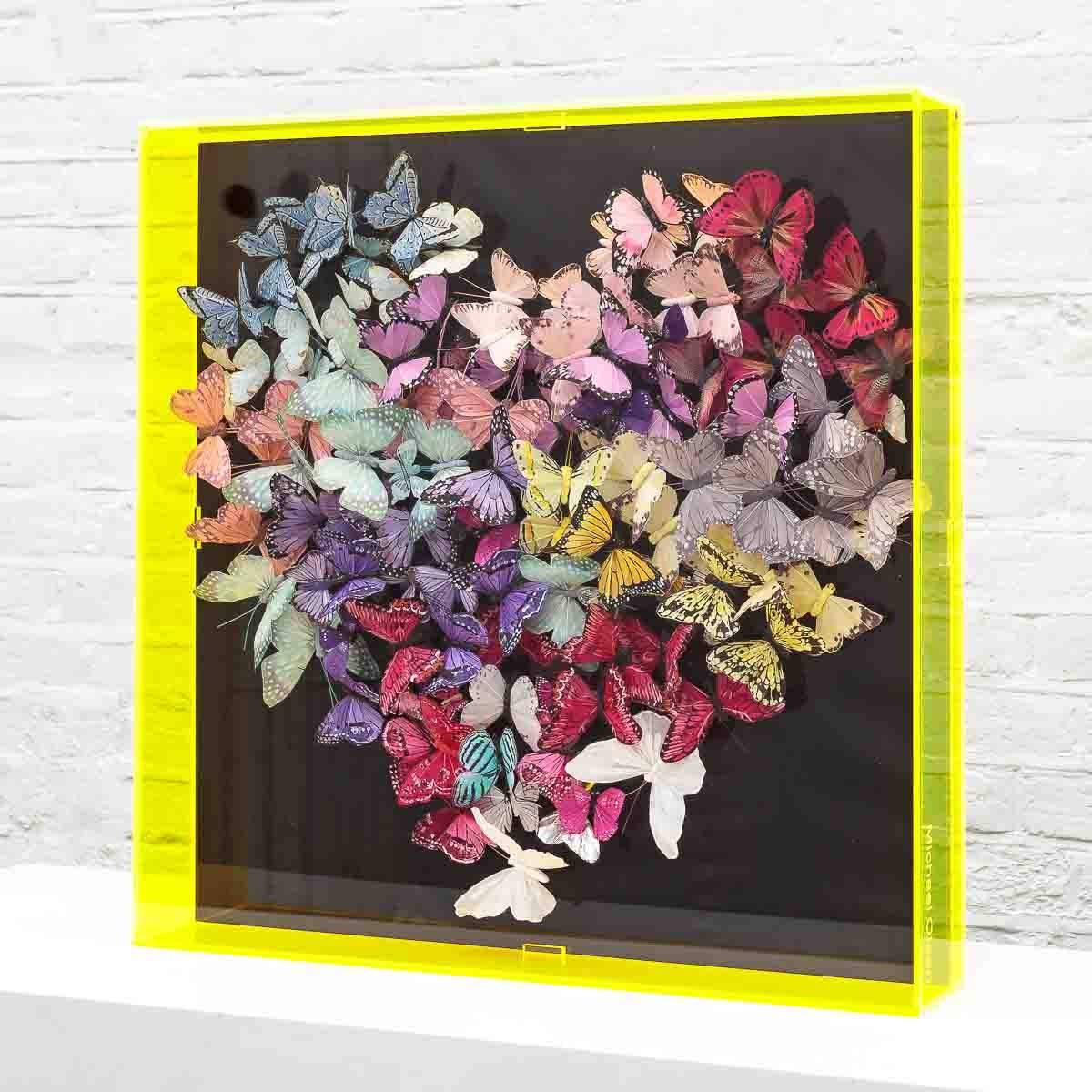 Giallo Flourescente - Original - SOLD by artist Michael Olsen - Wyecliffe Galleries