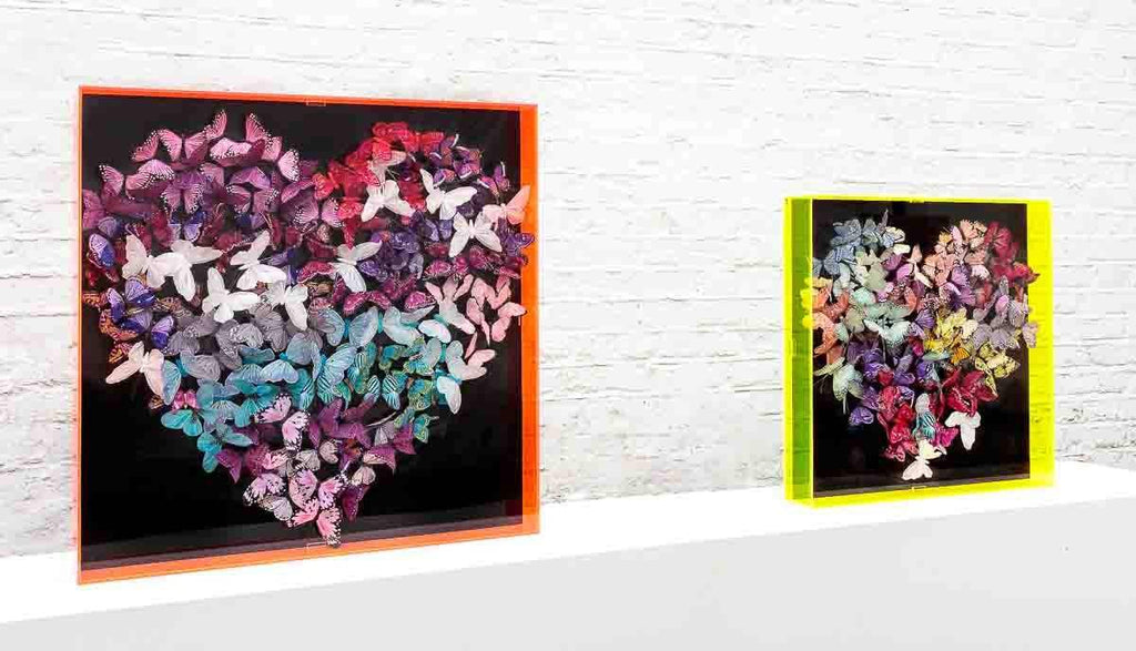 Giallo Flourescente - Original - SOLD by artist Michael Olsen - Wyecliffe Galleries