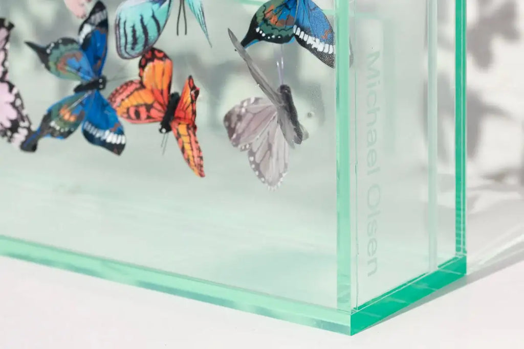 Glassy Eyed - Original - SOLD by artist Michael Olsen - Wyecliffe Galleries