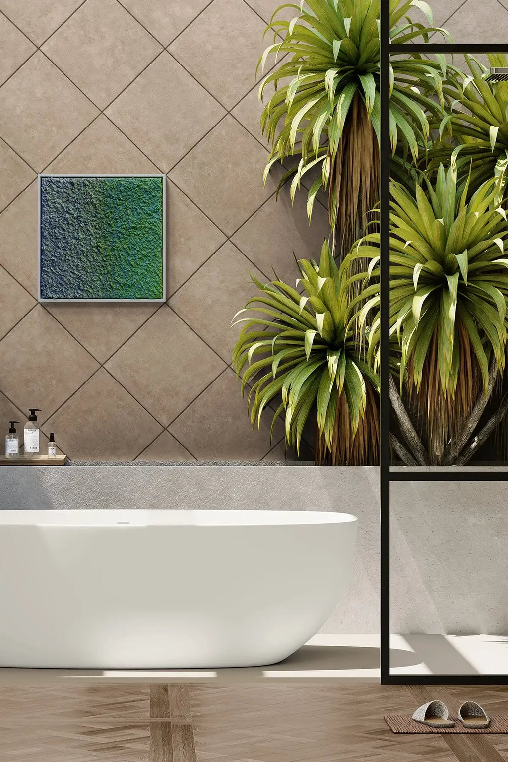 Land And Sea - Original by artist Mitchel Lawton - Wyecliffe Galleries