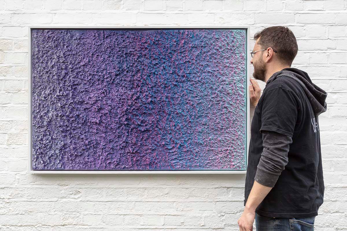 Purlonium - Original by artist Mitchel Lawton - Wyecliffe Galleries