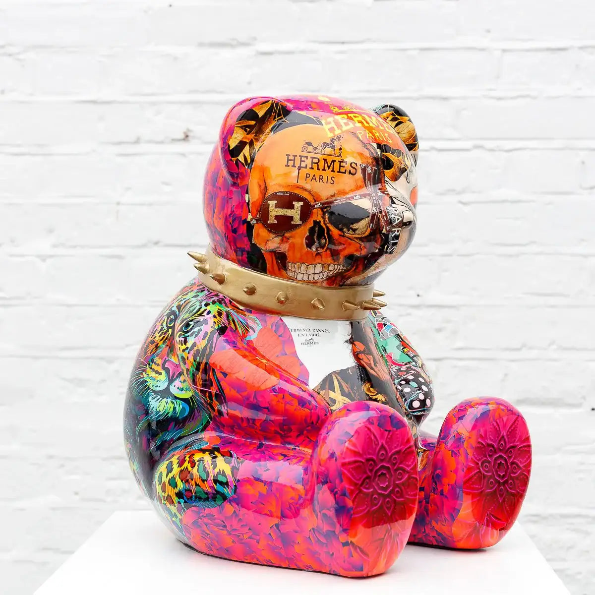 Hermes Bear VIIII - Original Sculpture by Naor SOLD – Wyecliffe