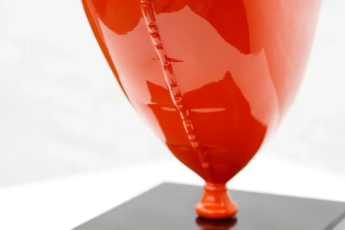 Hermes Heart Balloon II - Original Sculpture - SOLD by artist Naor - Wyecliffe Galleries