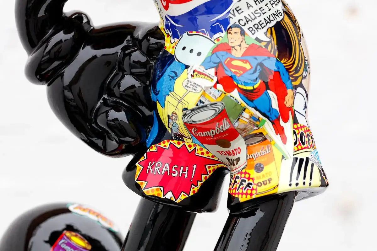 Mickey VIIII - Original Sculpture - SOLD by artist Naor - Wyecliffe Galleries