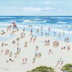 Beach Joy - Original - SOLD by artist Paola Cassais - Wyecliffe Galleries