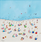 Beach Vibes - Original - SOLD by artist Paola Cassais - Wyecliffe Galleries