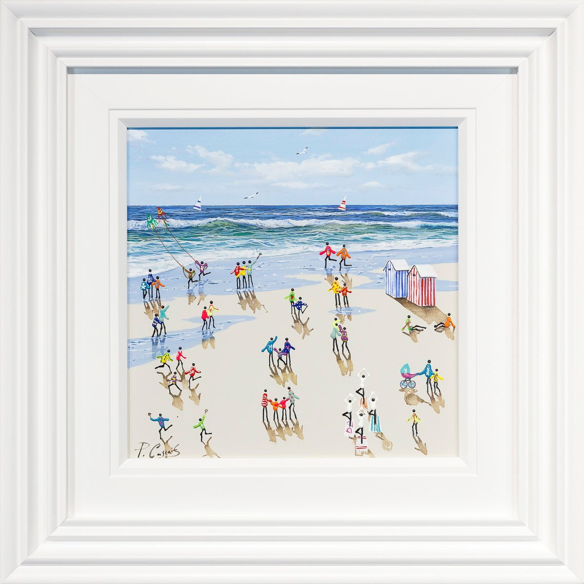 Beachside Fun - Original Paola Cassais Original