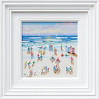 Beachside Love - Original - SOLD by artist Paola Cassais - Wyecliffe Galleries