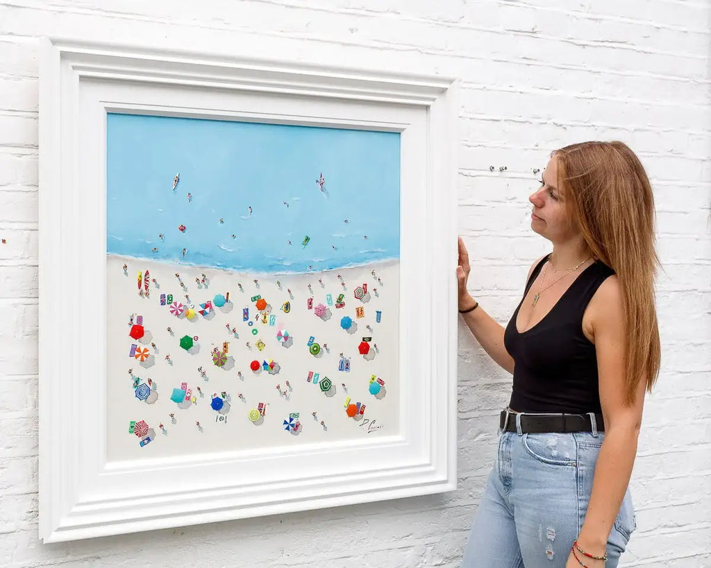 California Dreaming - Original - SOLD by artist Paola Cassais - Wyecliffe Galleries