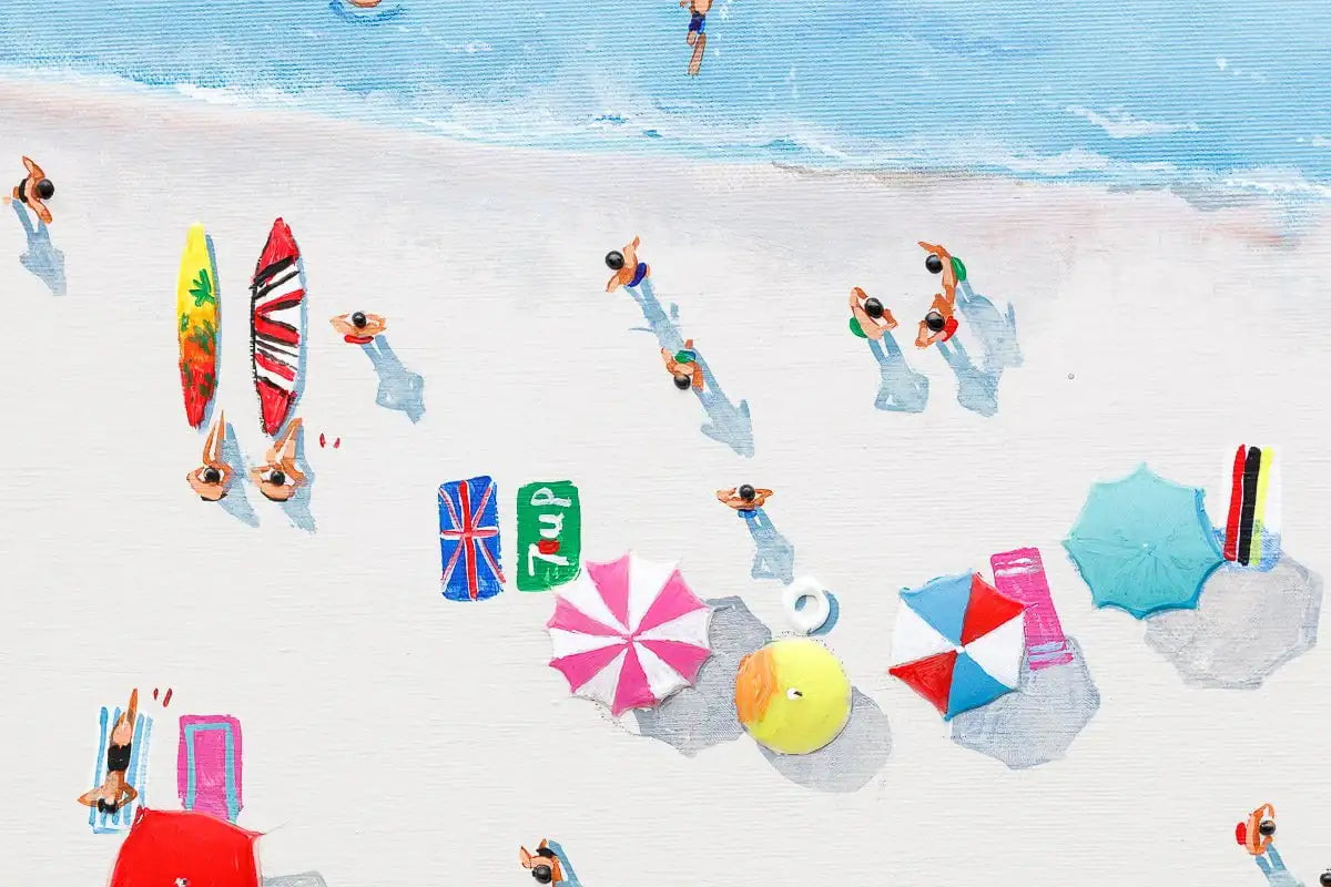 California Dreaming - Original - SOLD by artist Paola Cassais - Wyecliffe Galleries