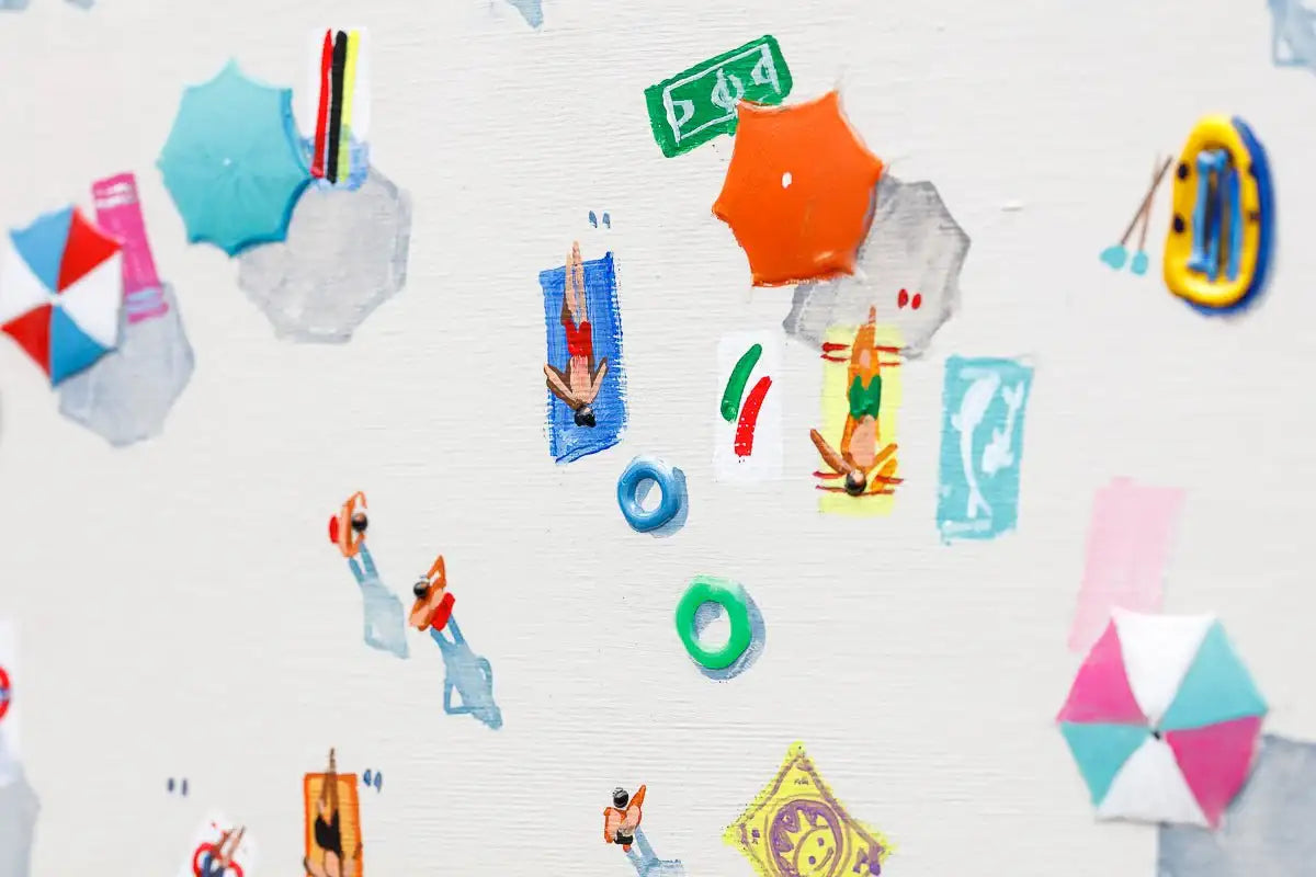 California Dreaming - Original - SOLD by artist Paola Cassais - Wyecliffe Galleries