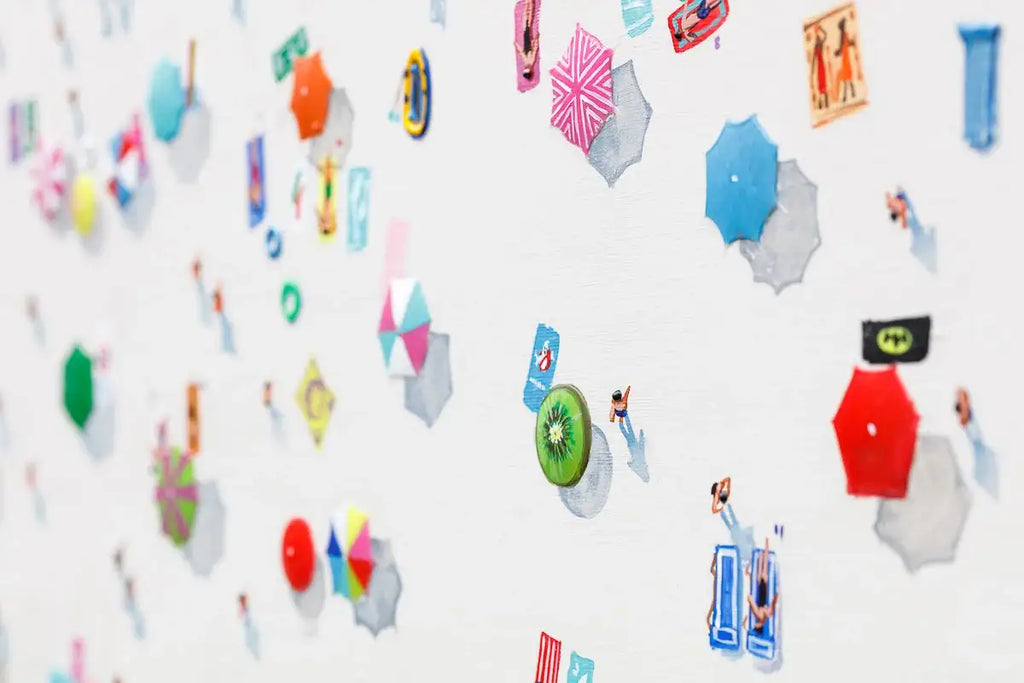 California Dreaming - Original - SOLD by artist Paola Cassais - Wyecliffe Galleries