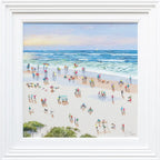 Day At The Beach - Original - SOLD by artist Paola Cassais - Wyecliffe Galleries