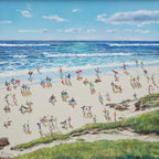 Every Day Is A Beach Day - Original - SOLD by artist Paola Cassais - Wyecliffe Galleries