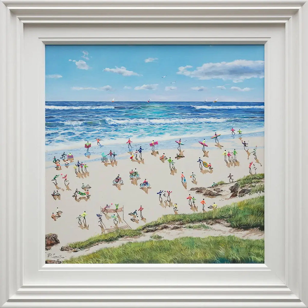 Every Day Is A Beach Day - Original - SOLD by artist Paola Cassais - Wyecliffe Galleries