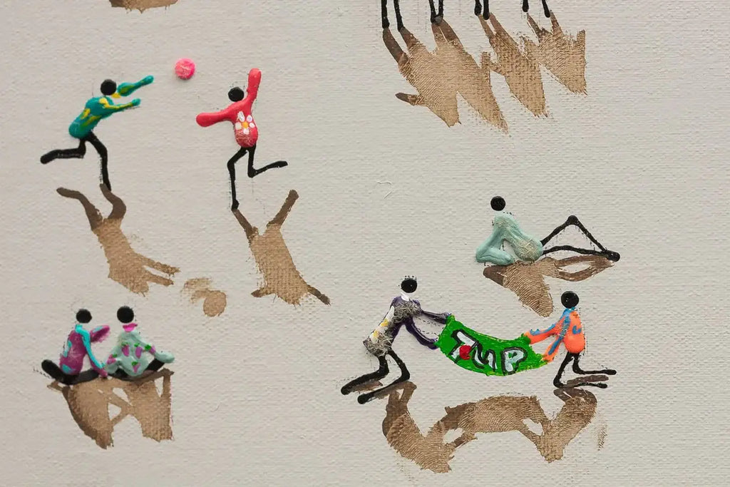 Every Day Is A Beach Day - Original - SOLD by artist Paola Cassais - Wyecliffe Galleries