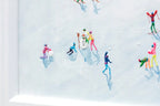 Fun On The Slopes - Original - SOLD by artist Paola Cassais - Wyecliffe Galleries