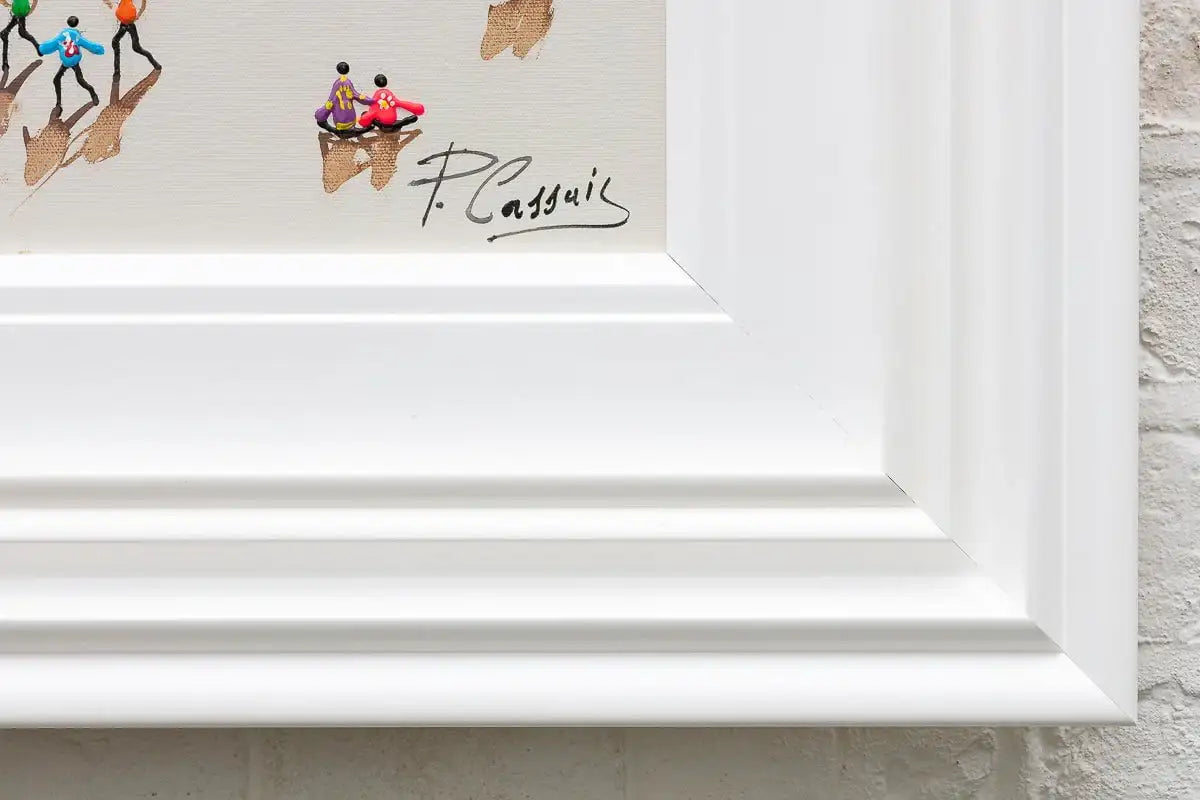 Happiness Is A Day At The Beach - Original - SOLD by artist Paola Cassais - Wyecliffe Galleries