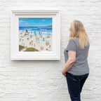 Happiness Is A Day At The Beach - Original - SOLD by artist Paola Cassais - Wyecliffe Galleries