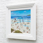Happiness Is A Day At The Beach - Original - SOLD by artist Paola Cassais - Wyecliffe Galleries