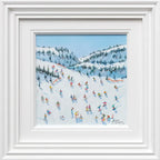 Life Is Better On The Slopes - Original - SOLD by artist Paola Cassais - Wyecliffe Galleries
