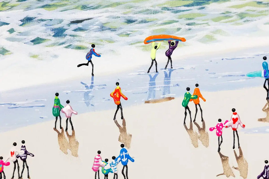 Making Memories - Original - SOLD by artist Paola Cassais - Wyecliffe Galleries