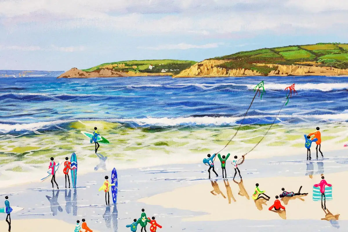 Making Memories - Original - SOLD by artist Paola Cassais - Wyecliffe Galleries