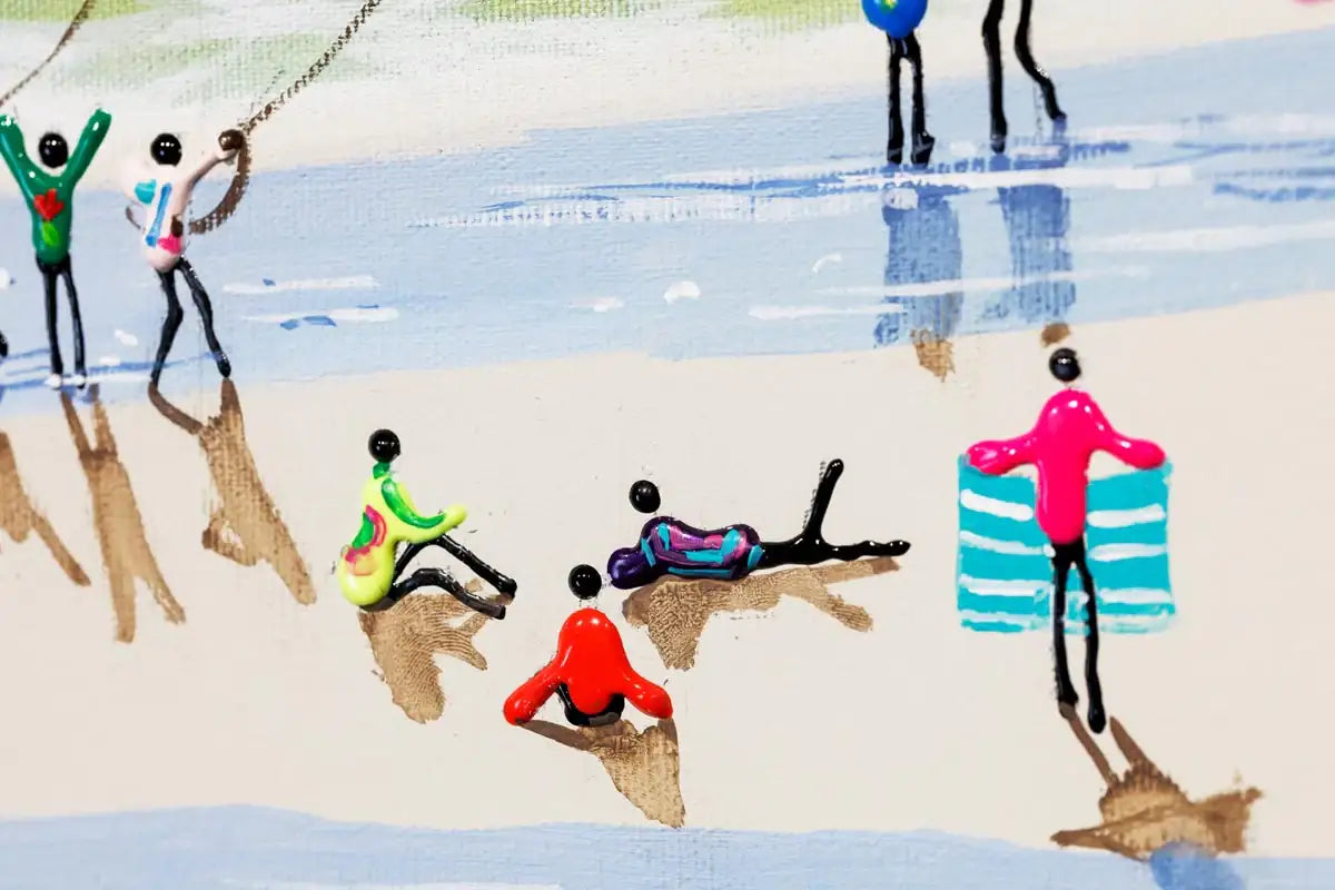 Making Memories - Original - SOLD by artist Paola Cassais - Wyecliffe Galleries