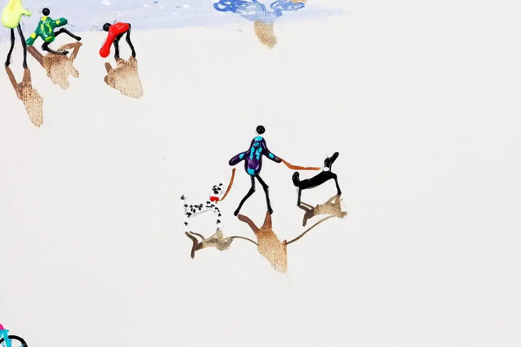 Making Memories - Original - SOLD by artist Paola Cassais - Wyecliffe Galleries