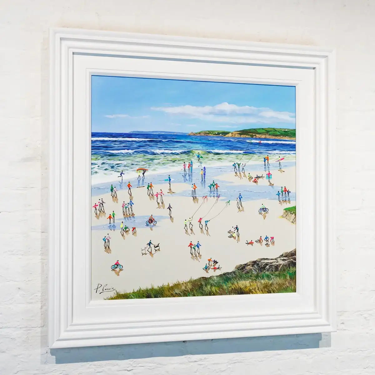 Making Memories - Original - SOLD by artist Paola Cassais - Wyecliffe Galleries