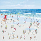 Shore Thing - Original by artist Paola Cassais - Wyecliffe Galleries