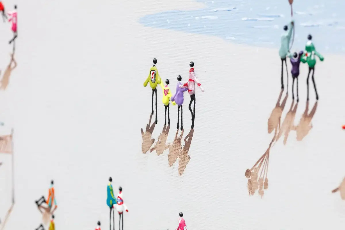 Shore Thing - Original by artist Paola Cassais - Wyecliffe Galleries