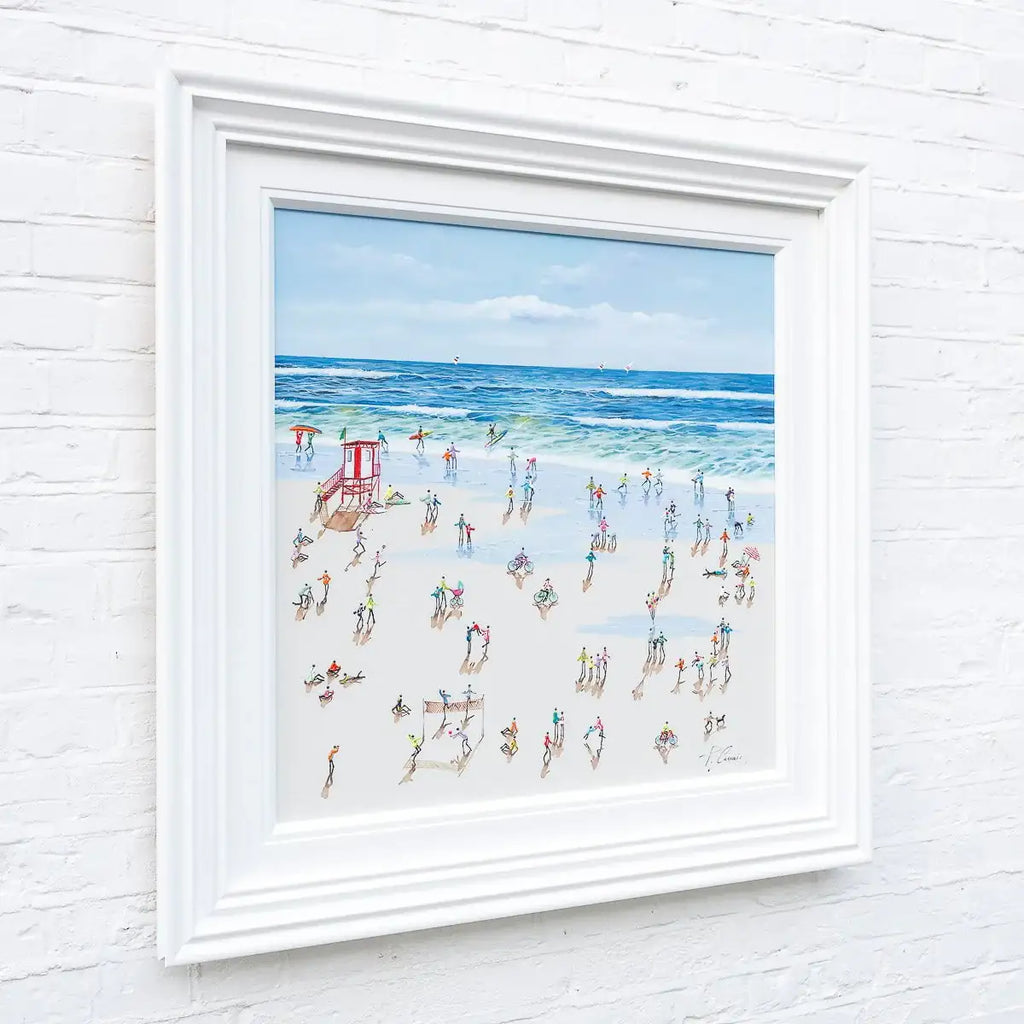 Shore Thing - Original by artist Paola Cassais - Wyecliffe Galleries