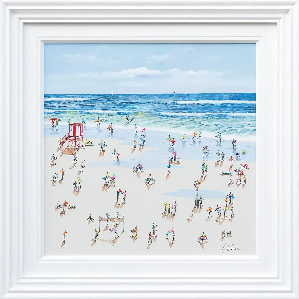 Shore Thing - Original by artist Paola Cassais - Wyecliffe Galleries