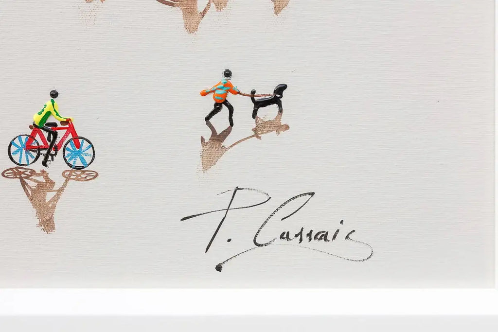 Shore Thing - Original by artist Paola Cassais - Wyecliffe Galleries