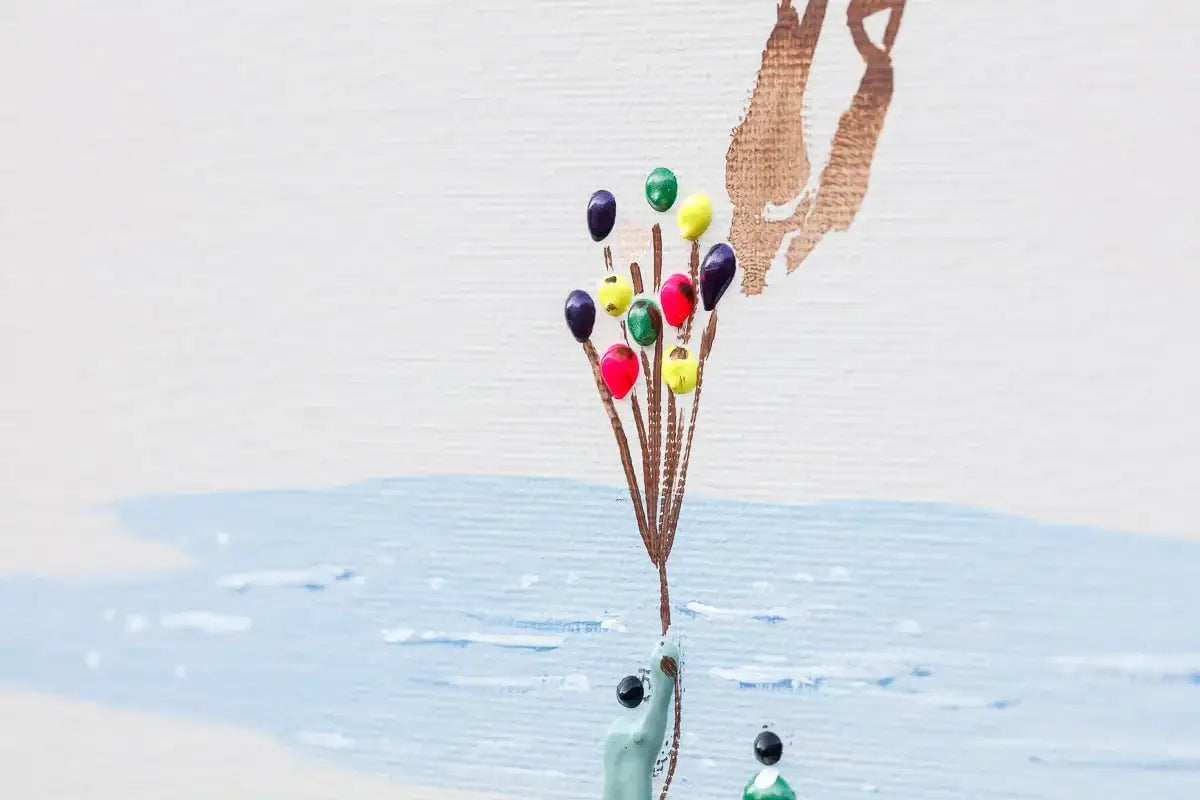 Shore Thing - Original by artist Paola Cassais - Wyecliffe Galleries