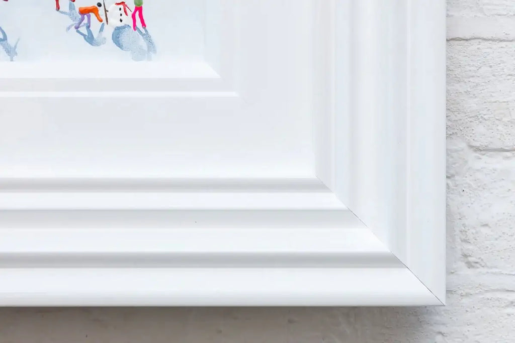 Ski Day - Original - SOLD by artist Paola Cassais - Wyecliffe Galleries