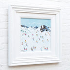 Ski Day - Original - SOLD by artist Paola Cassais - Wyecliffe Galleries