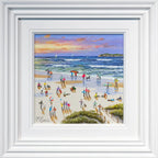 Summer Surfing - Original - SOLD by artist Paola Cassais - Wyecliffe Galleries