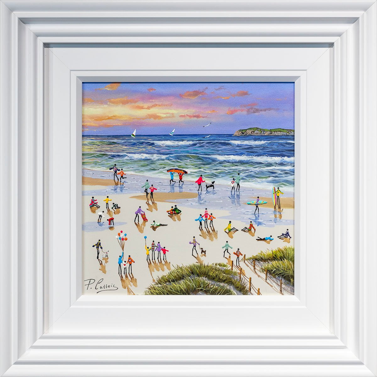 Summer Surfing - Original - SOLD Paola Cassais Original