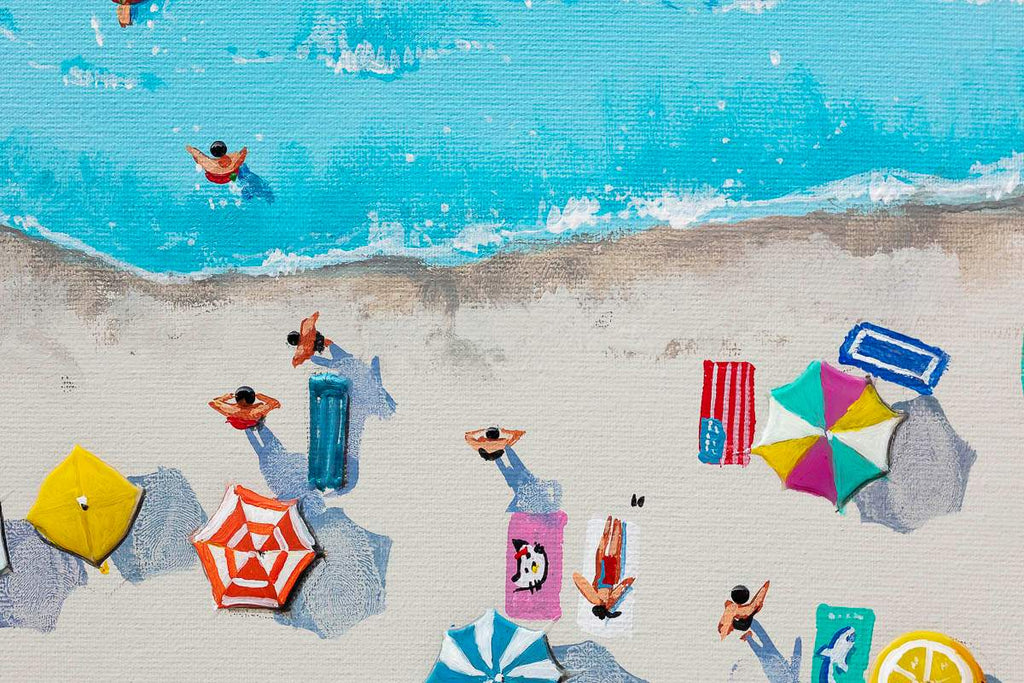 Summertime Bliss - Original - SOLD by artist Paola Cassais - Wyecliffe Galleries