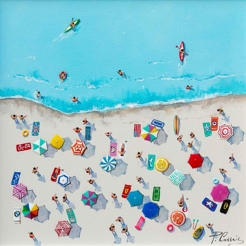 Summertime Bliss - Original - SOLD by artist Paola Cassais - Wyecliffe Galleries