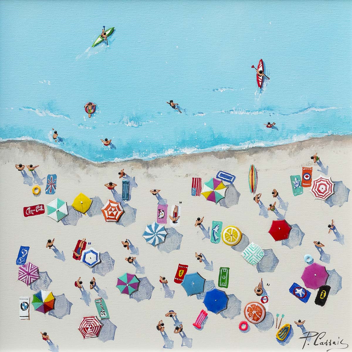 Summertime Bliss - Original Paola Cassais Original