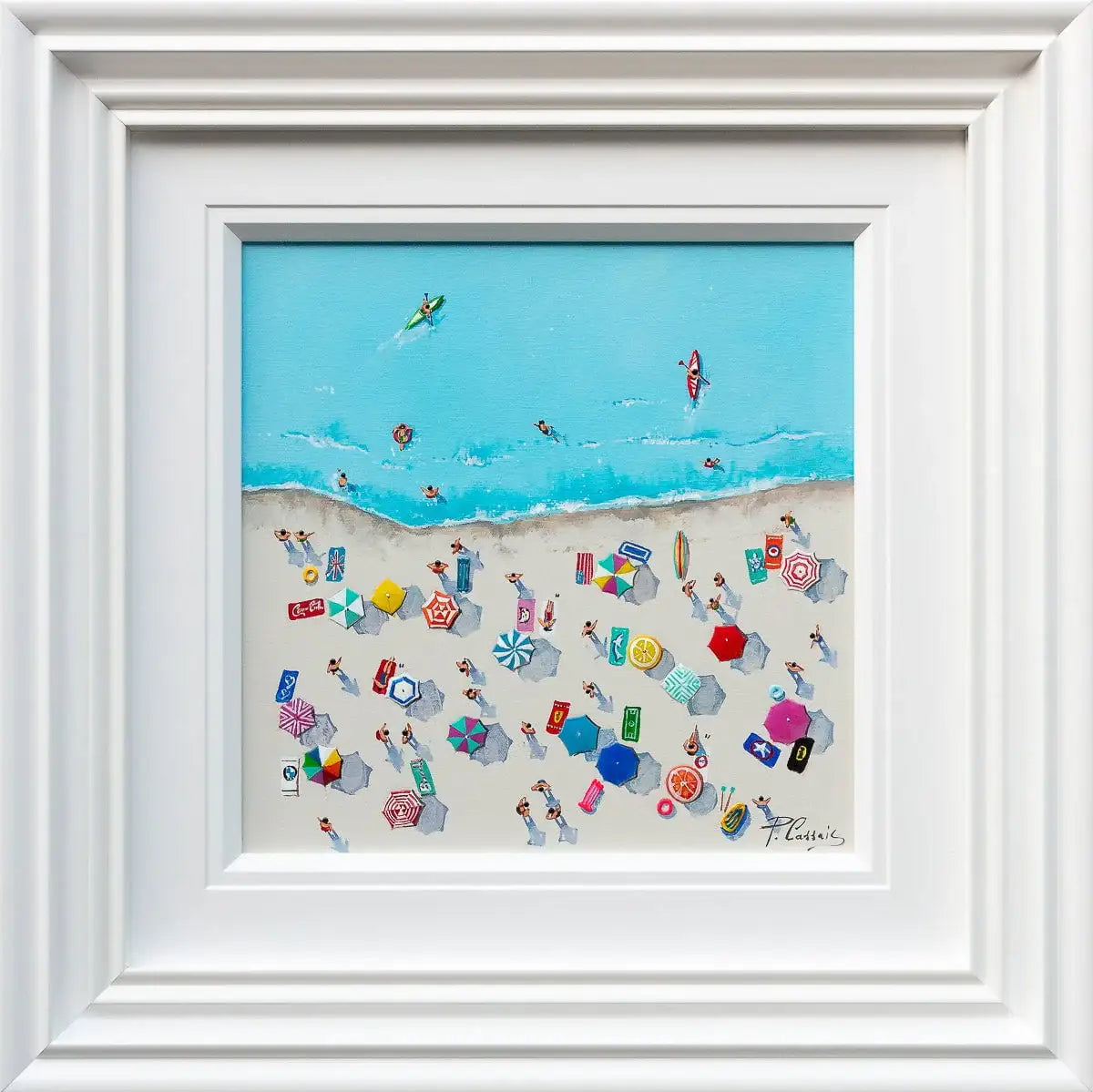 Summertime Bliss - Original - SOLD by artist Paola Cassais - Wyecliffe Galleries