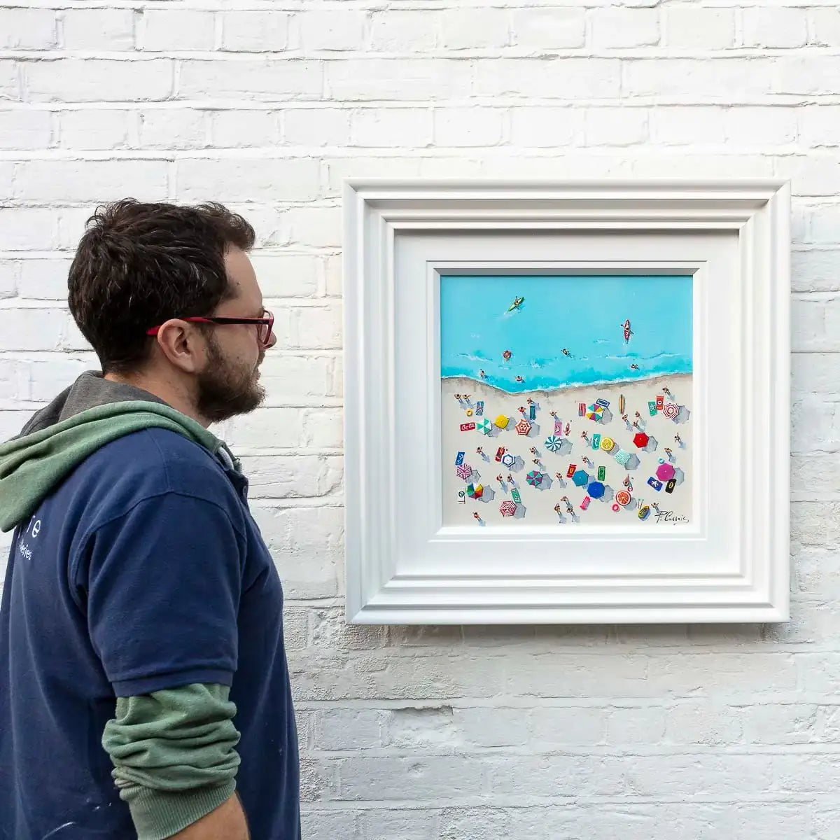 Summertime Bliss - Original - SOLD by artist Paola Cassais - Wyecliffe Galleries