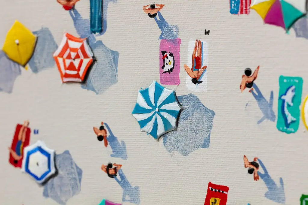 Summertime Bliss - Original - SOLD by artist Paola Cassais - Wyecliffe Galleries