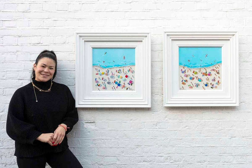 Summertime Bliss - Original - SOLD by artist Paola Cassais - Wyecliffe Galleries