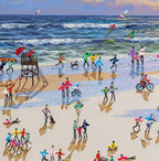 Sun-Kissed Summer - Original - SOLD by artist Paola Cassais - Wyecliffe Galleries