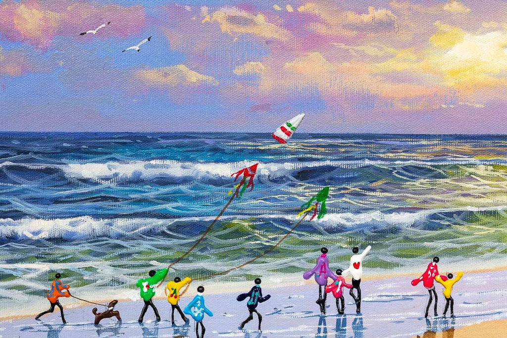 Sun-Kissed Summer - Original - SOLD by artist Paola Cassais - Wyecliffe Galleries