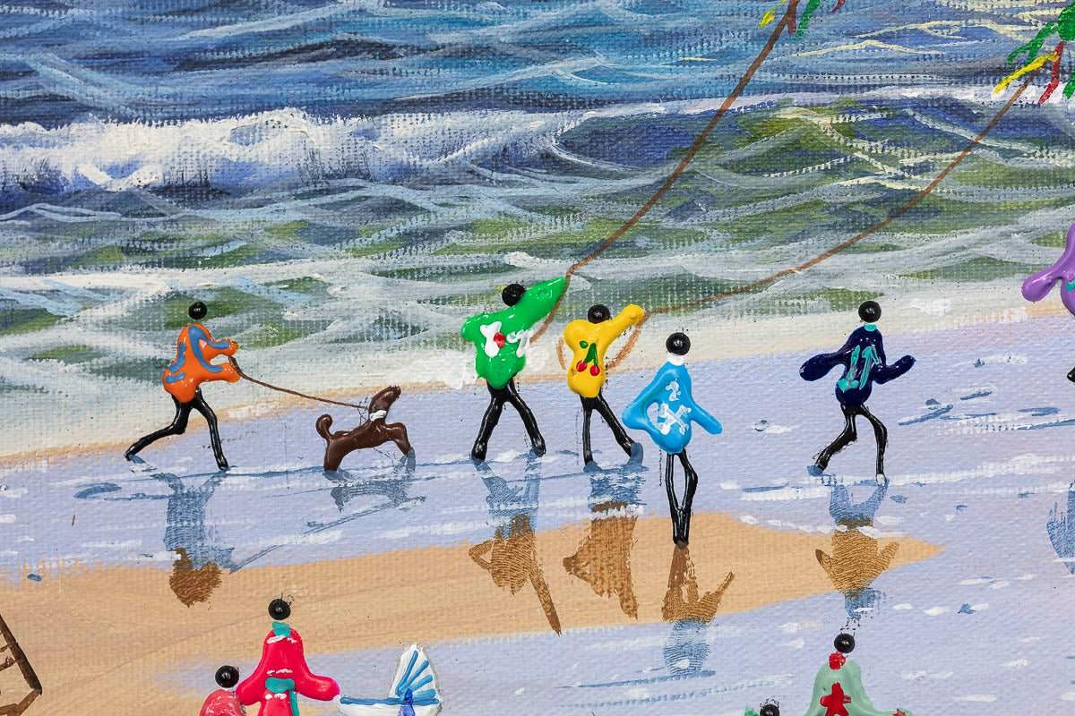 Sun-Kissed Summer - Original - SOLD by artist Paola Cassais - Wyecliffe Galleries